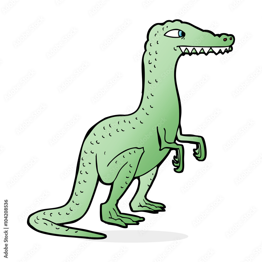 Fototapeta premium cartoon dinosaur