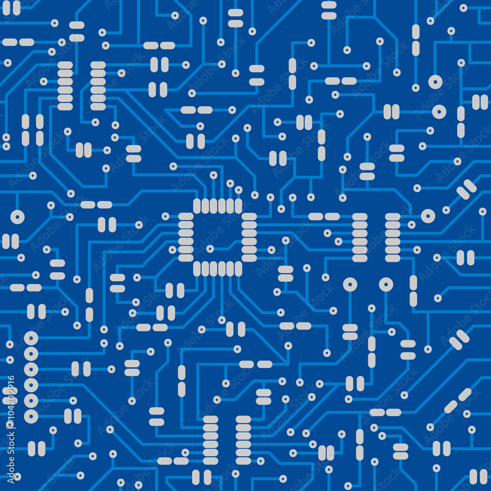 Electronic board. Seamless pattern.
Electronic board. Seamless pattern.