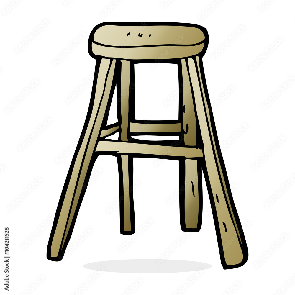 cartoon wooden stool cartoon wooden stool