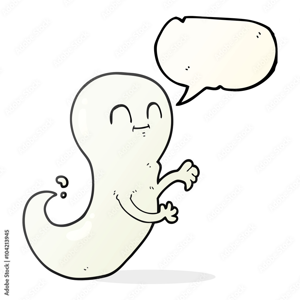 speech bubble cartoon ghost speech bubble cartoon ghost