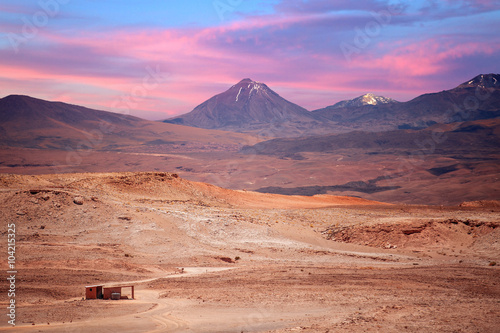 volcano licancabur near San Pedro de Atacama photo