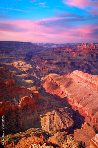 Amazing Sunrise Image of the Grand Canyon © Aliaksei
