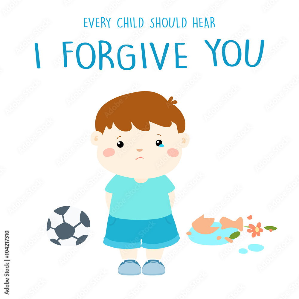 every child should hear I forgive you vector every child should hear I forgive you vector