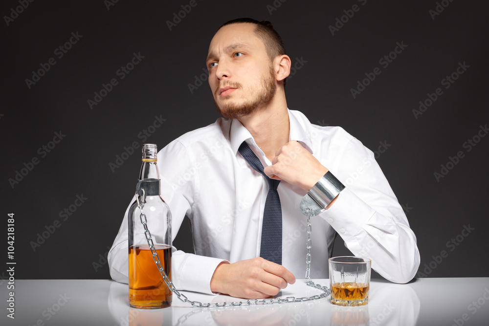 Alcohol dependence in men