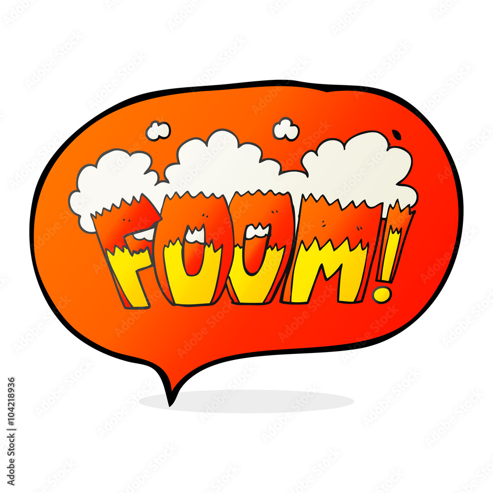 speech bubble cartoon comic book explosion