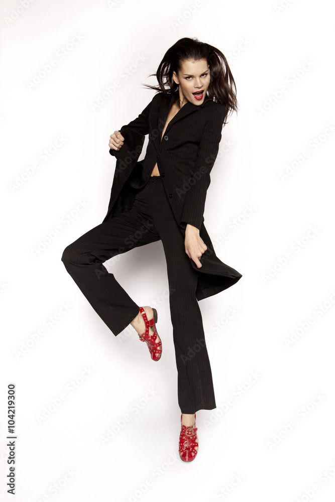 Beautiful elegant brunette woman Beautiful elegant brunette woman