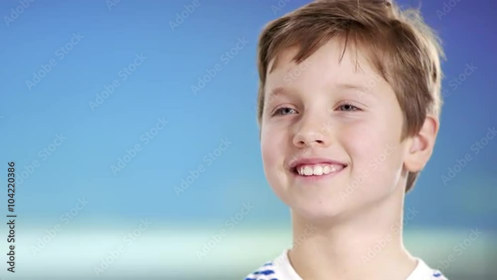 Boy at beach