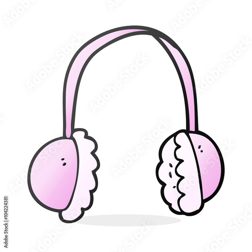 cartoon ear muffs