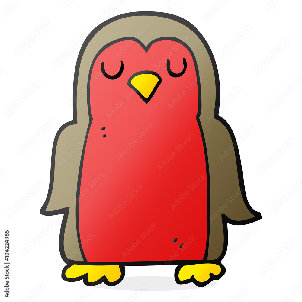 cartoon christmas robin cartoon christmas robin