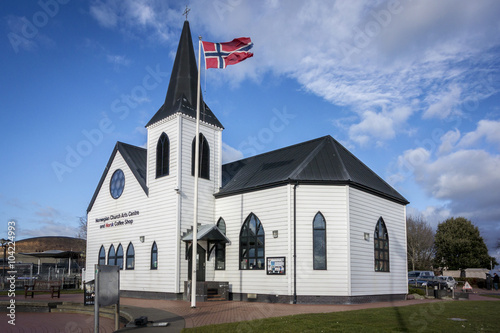 Norwegian Church in Cardiff Bay