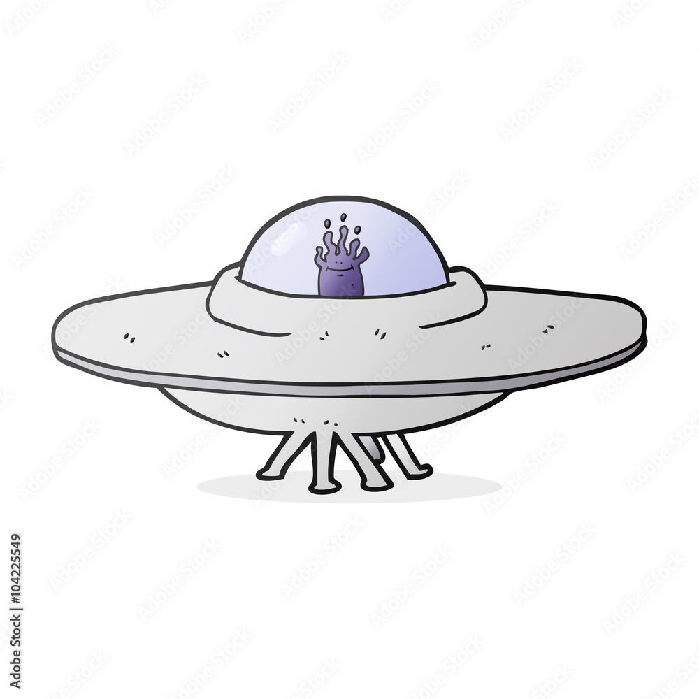 cartoon flying saucer cartoon flying saucer