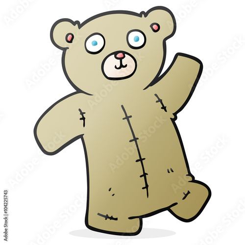 cartoon teddy bear
