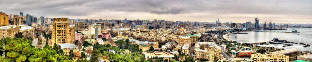 Panorama of Baku city