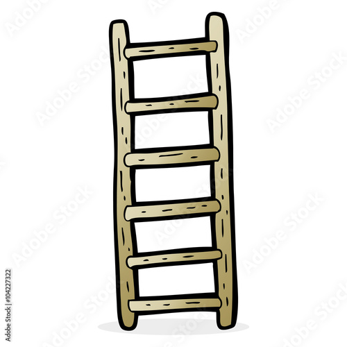 cartoon ladder