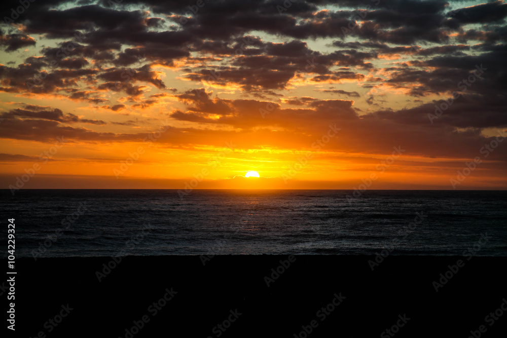Sonnenaufgang in Napier