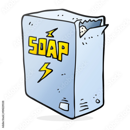 cartoon soap box