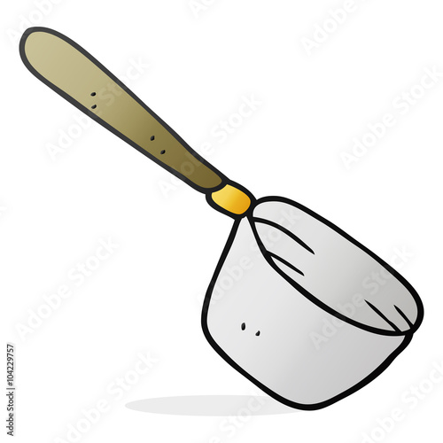 cartoon kitchen saucepan
