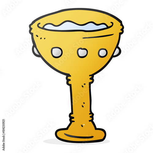 cartoon goblet