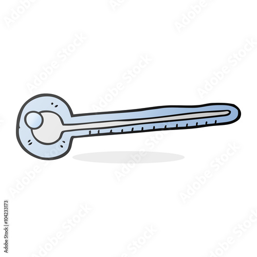 cartoon thermometer © lineartestpilot