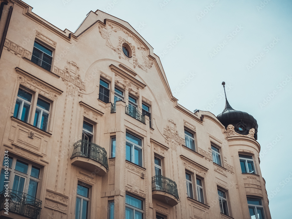 Naklejka premium luxury building