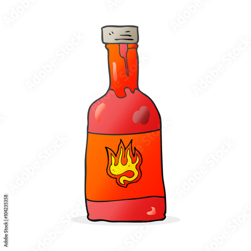 cartoon chili sauce