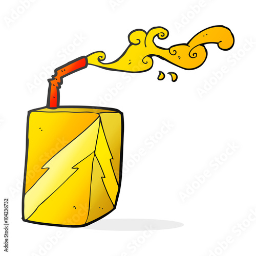 cartoon juice box