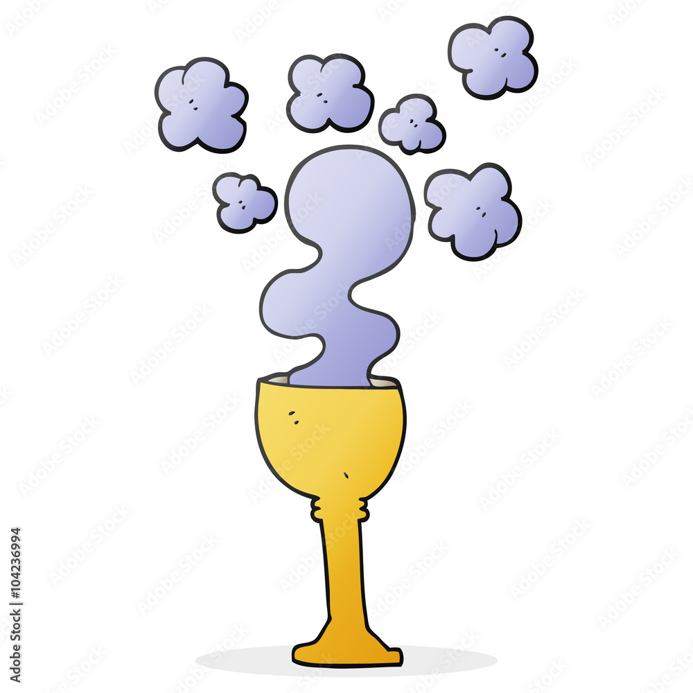 cartoon spooky halloween goblet cartoon spooky halloween goblet