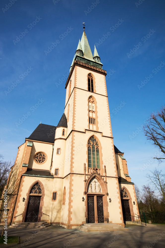 Herz-Jesu-Kirche in Lünen, Nordrhein-Westfalen Herz-Jesu-Kirche in Lünen, Nordrhein-Westfalen