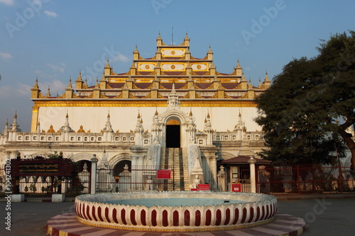 The Atumashi Kyaung Temple in Mandalay Myanmar