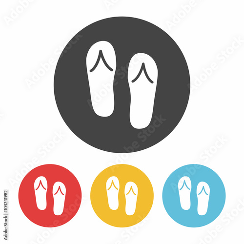 Flip-flops icon