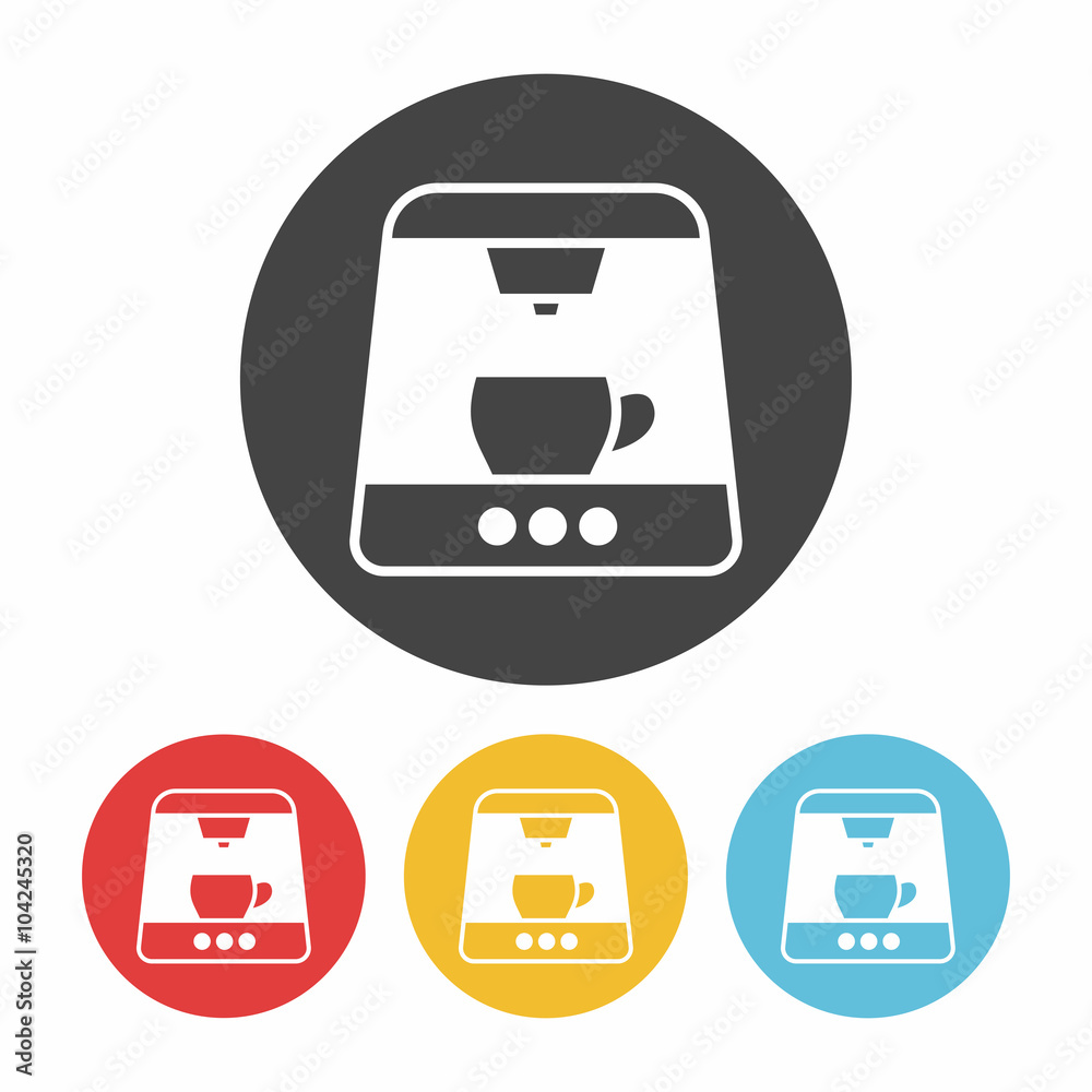 coffee maker icon coffee maker icon