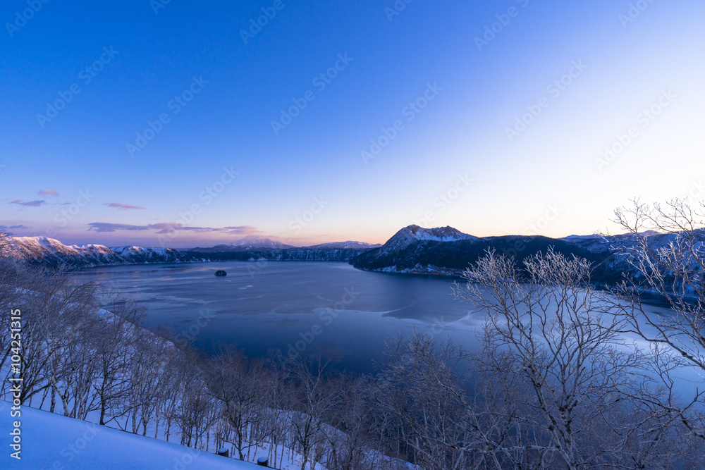 摩周湖の氷花 摩周湖の氷花
