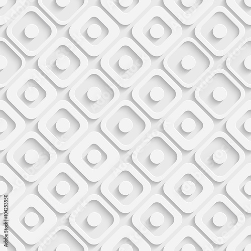 Seamless Square and Circle Pattern