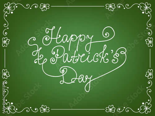 Wallpaper Mural St. Partick day card Torontodigital.ca