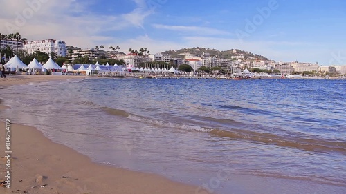 Coastline in Cannes