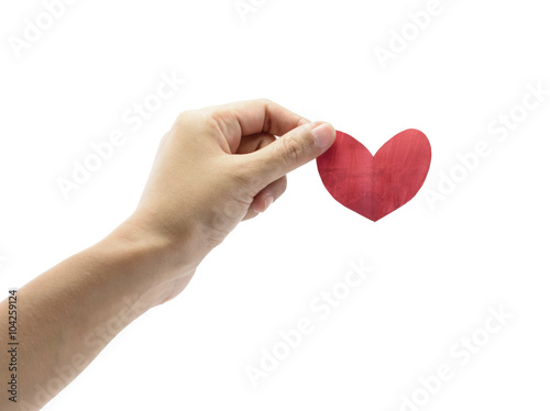 hand hold Heart