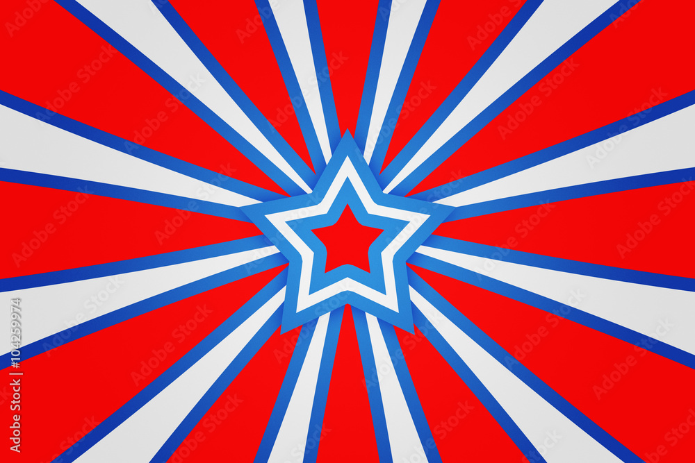 American Rays Background