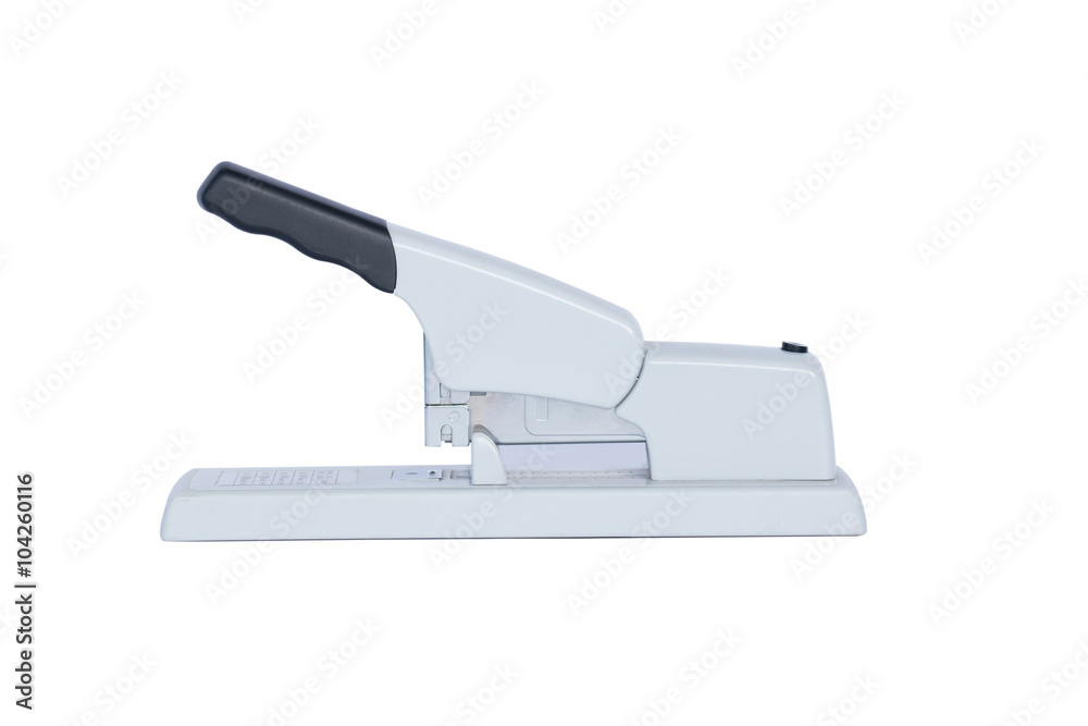 office stapler on a white background office stapler on a white background