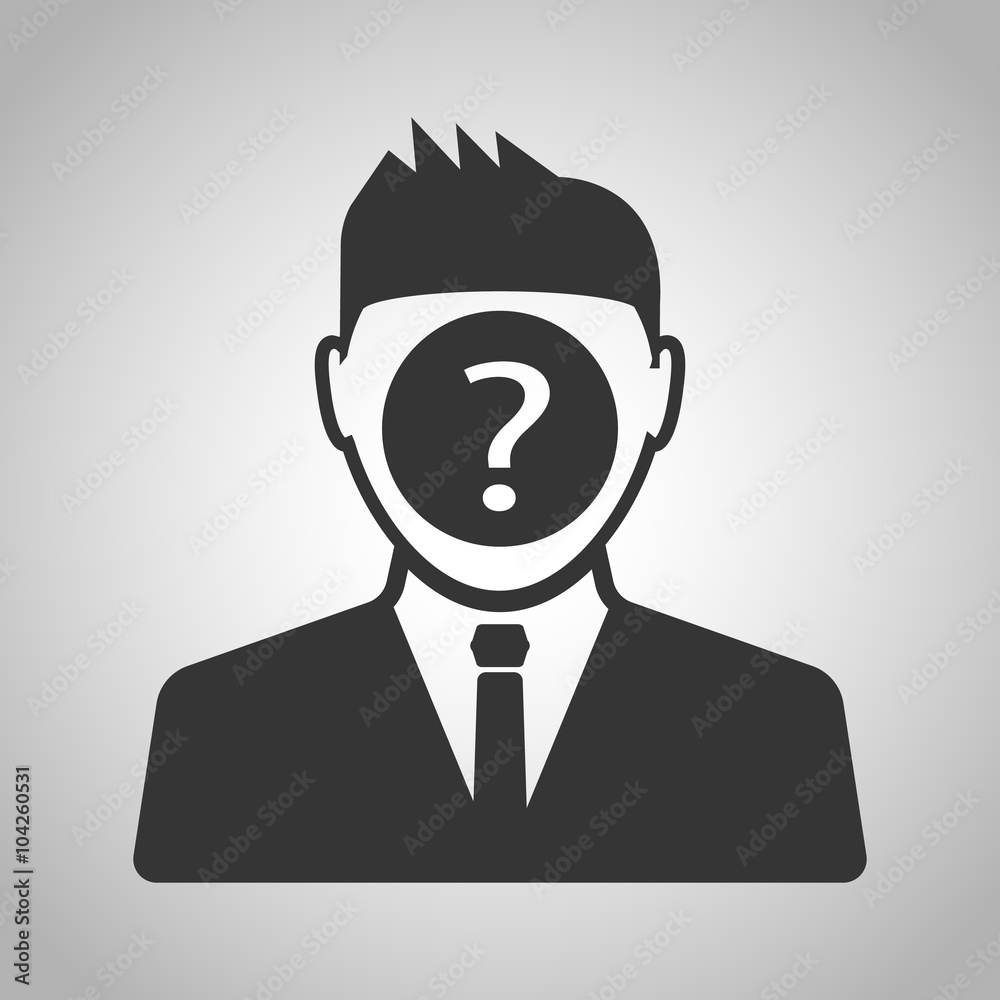 question man icon