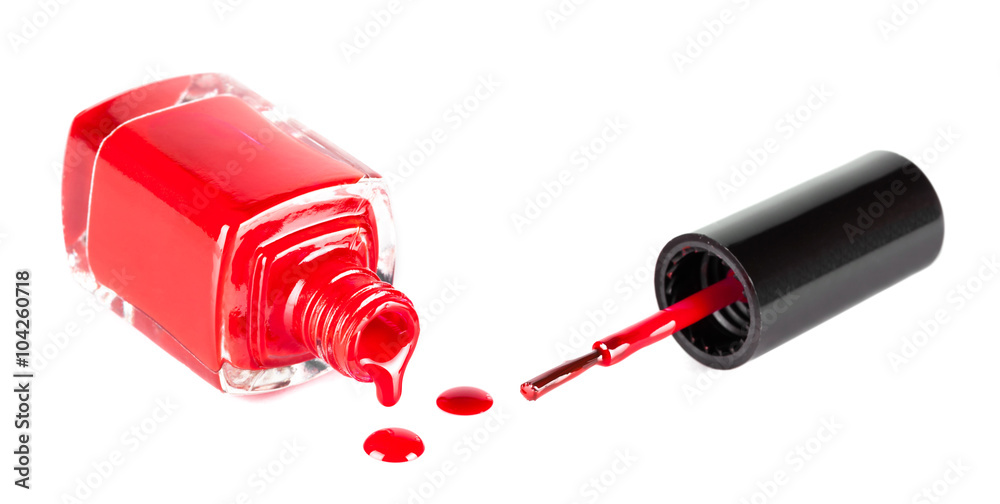 red nail polish closeup red nail polish closeup