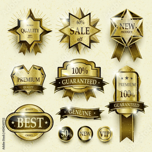 premium golden label collection