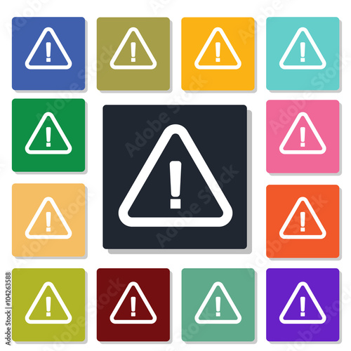 Free Download caution sign icon - GFXLoad