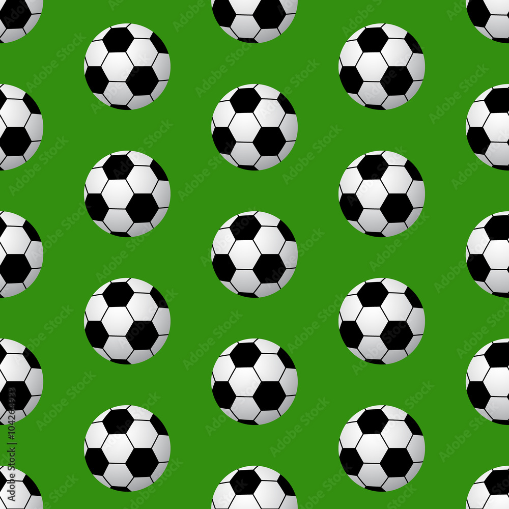 Seamless soccer ball Seamless soccer ball
