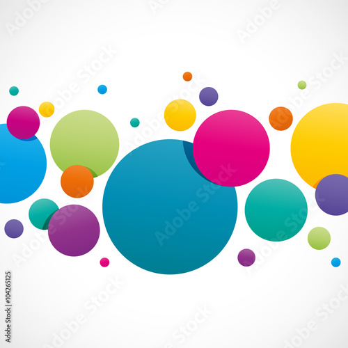 affiche,bulle,coloré