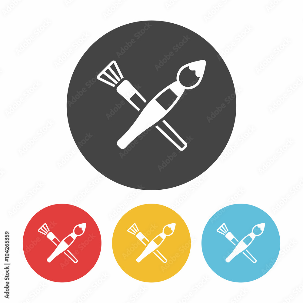Paint brush icon Paint brush icon