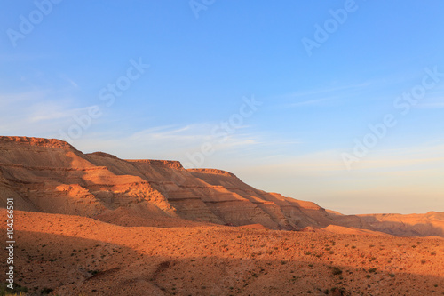 Magestic mountains landscape at the bottom of the Big Crater HaMakhtesh HaGadol © Vladimir Liverts