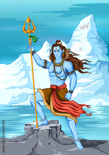 Lord Shiva Indian God of Hindu