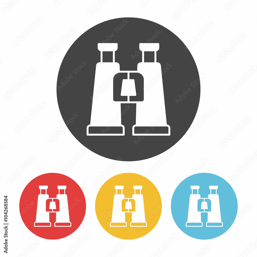 Fototapeta premium Binoculars icon