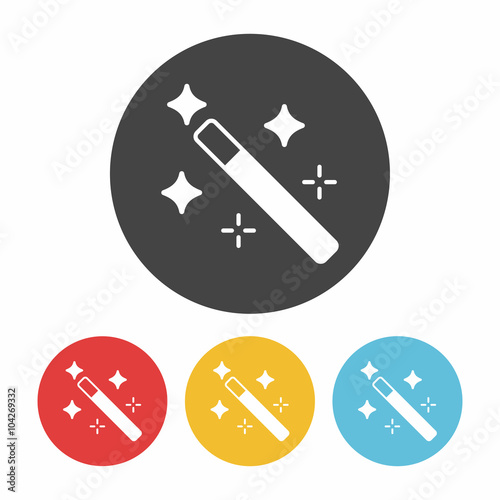 photo edit effects magic wand icon
