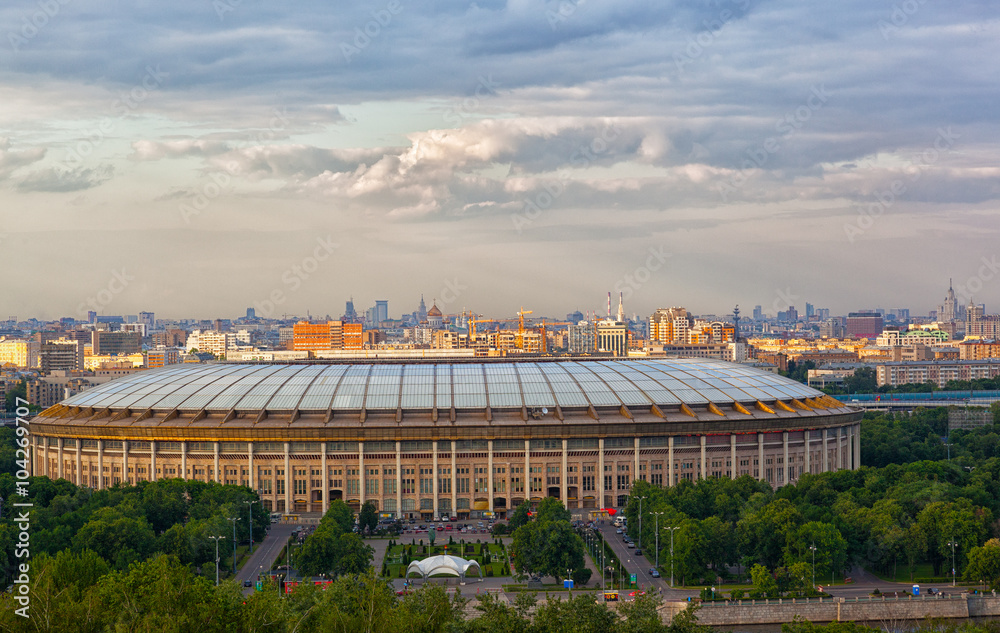 Obraz premium Stadium Luzniki at Moscow, Russia